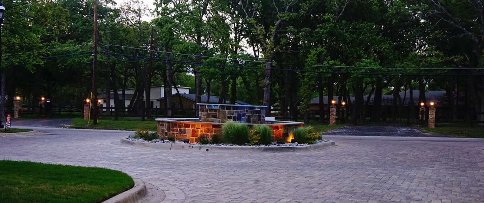 Arlington TX LED Wall Washer Lighting Landscape