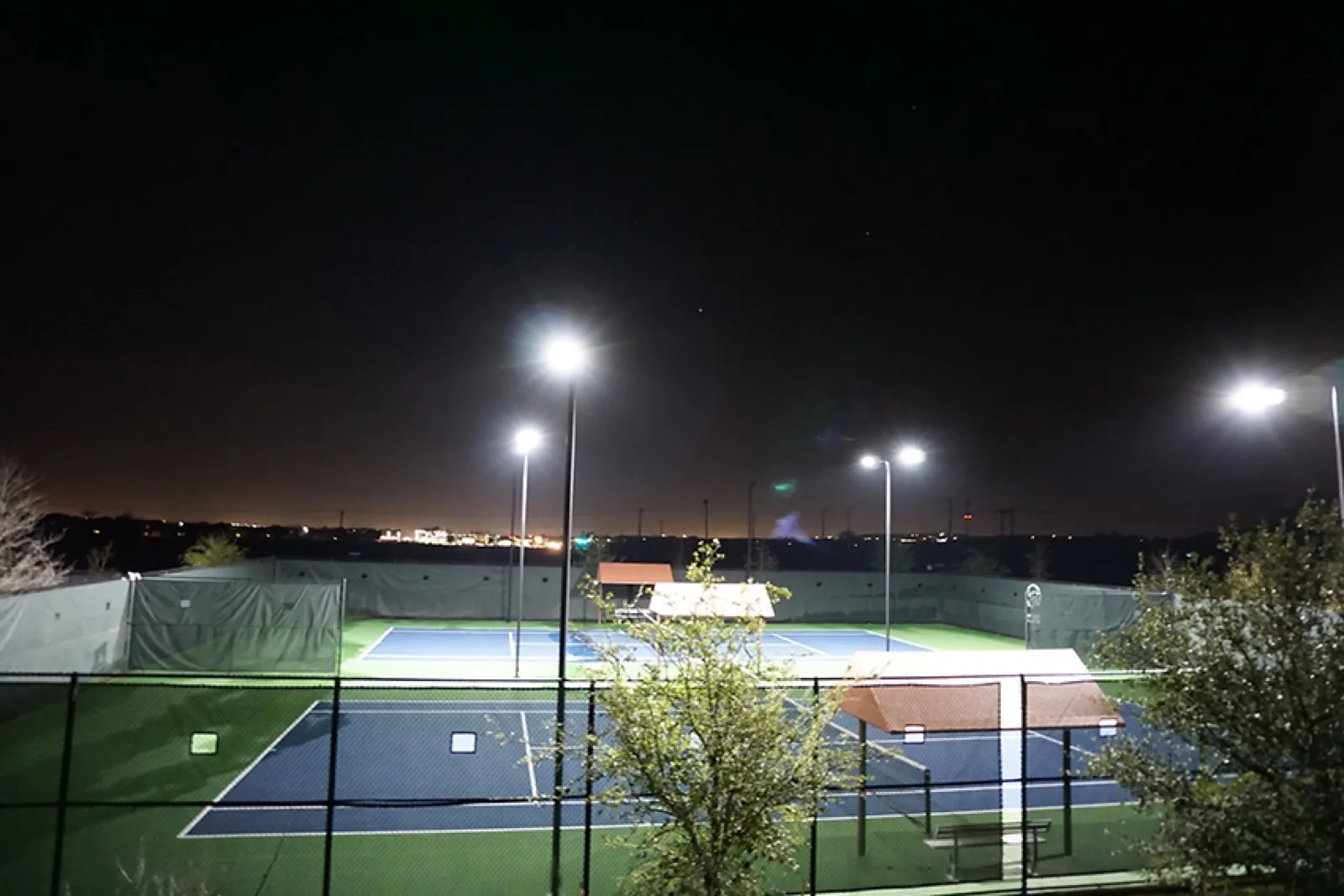 LED Lighting for Tennis Courts